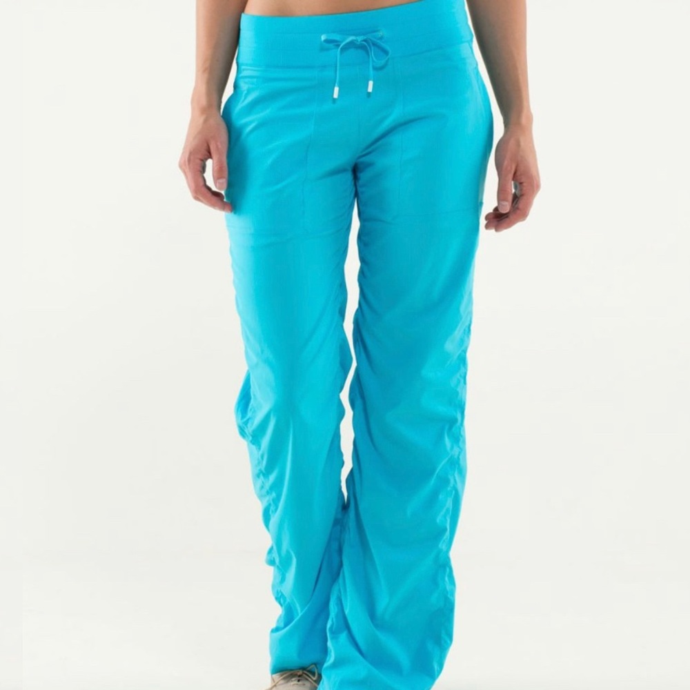 Lululemon dance studio pants blue